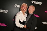 Mason Alexander Park and Sally Frith attend the press night after party for Jamie Lloyd Company's "Much Ado About Nothing" at the Theatre Royal Drury Lane in London, England | Image via: Getty
